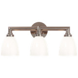 Chapman & Myers Wilton Triple Bath Light