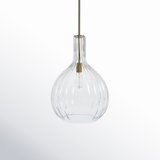 1 - Light Gold Chandelier Pendant