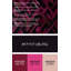 «Abstract Shapes» 69, art mural en métal mauve-809682568