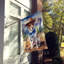 Drapeau Cowboy Welcome House-112699290
