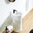 Solid Surface Pedestal Bathroom Sink Basin