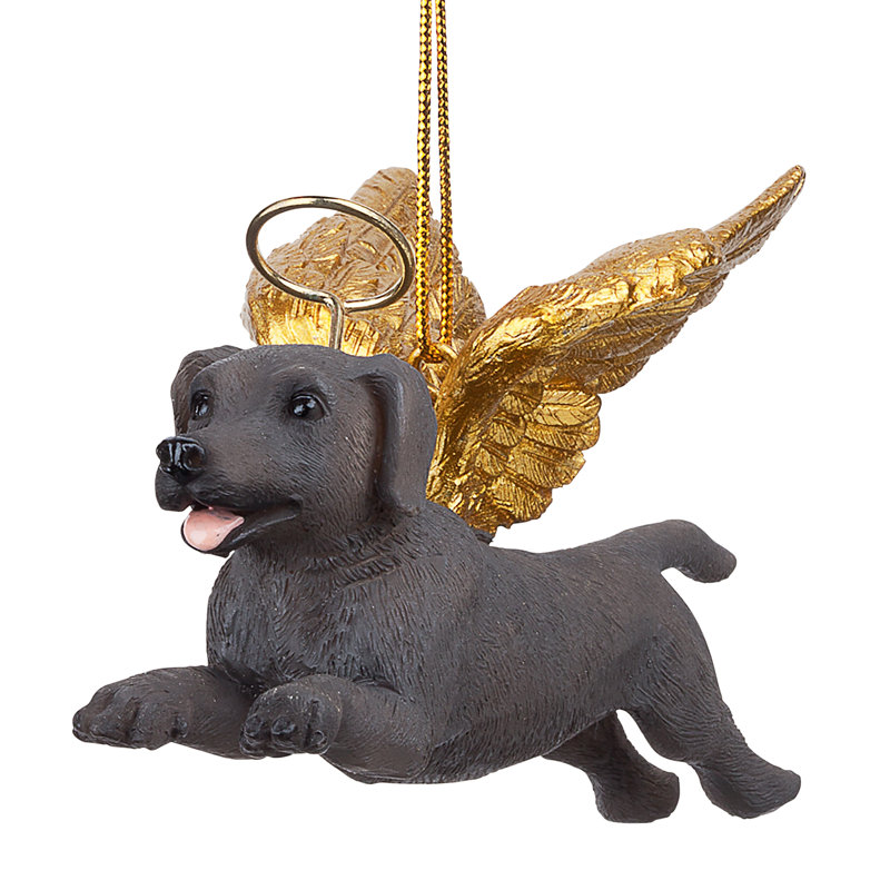 Weimaraner Dog Angel Holiday Ornament