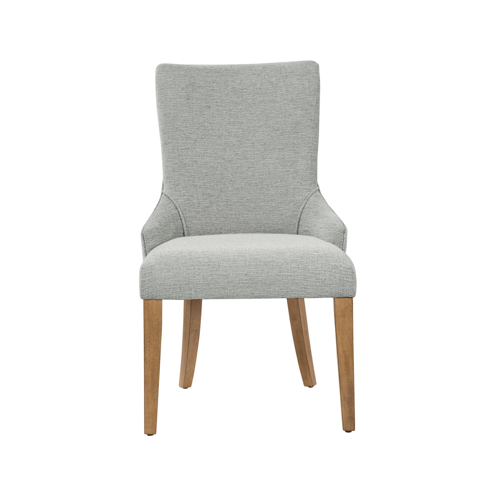 Jezebel Linen Dining Chair, Linen Light Creamy Beige, Natural