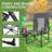 Outdoor Folding Chair Gray-710228386