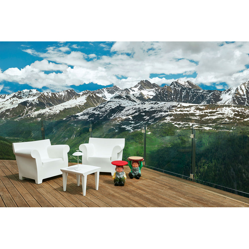 Bubble Club Outdoor Lounge Chair, Pale Gray