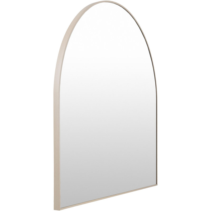 Miroir mural pour salle de bain Norby, 35 po x 36 po, Chêne blanchi