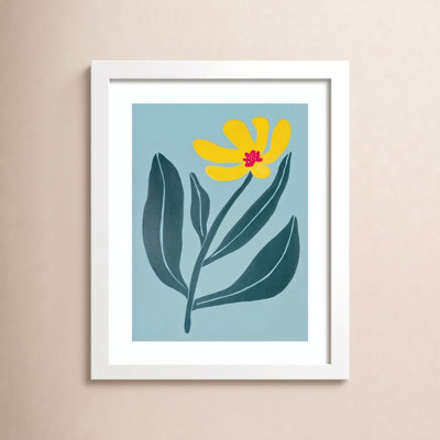 Exton "Yellow Flower" Print by Emma Daisy