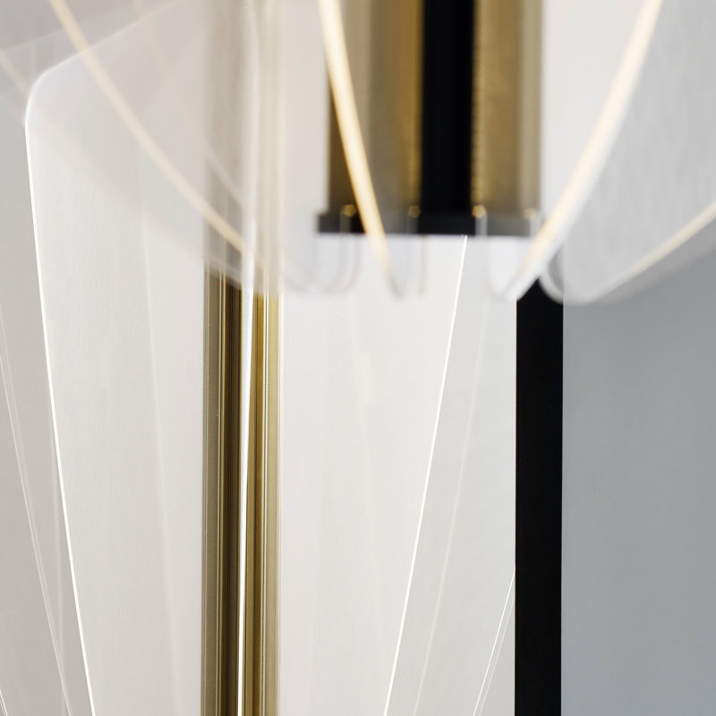 Nyra 28 Chandelier, Nightshade Black