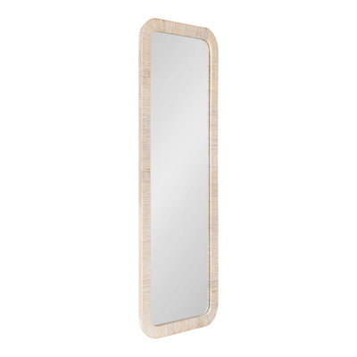 Radcliff Rounded Rectangle Rattan Wall Mirror