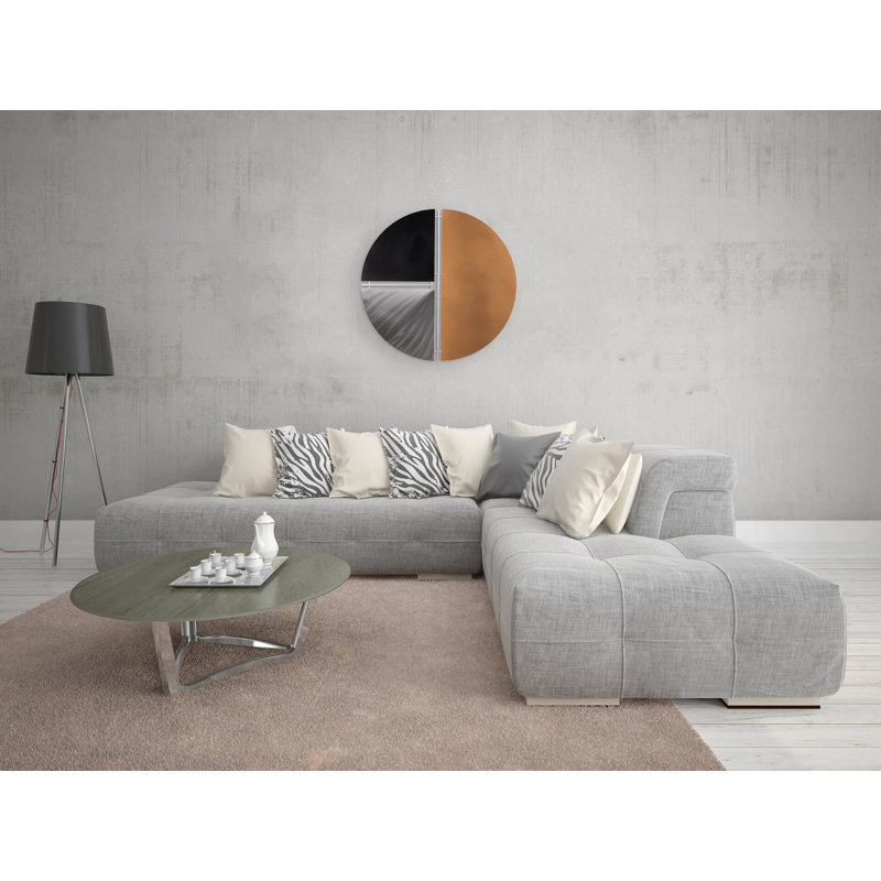 Handmade Modern Abstract Wall Decor on Metal