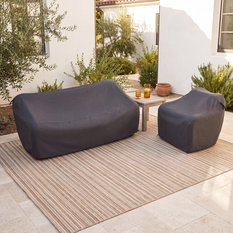 Melbourne Wicker Seating Patio Set Outdoor Furniture Covers