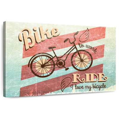 Bicycle Work Poster