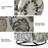 Alyissa Floral Print Manual Swivel Glider Rocking Recliner-1684677255