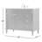 Readington 42'' Single Bathroom Vanity with Engineered Marble Top-1836109622