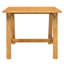 Margr 2 - Person Acacia Patio Dining Set with Square Table