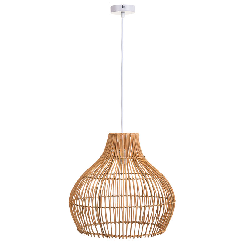 Aldwon 1 - Light Bronze Lantern Pendant, 40cm H x 42cm W x 42cm D
