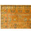 Hand Knotted Wool Oriental Area Rug in Gold And Red