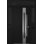 Porte d'entrée extérieure moderne en acier 36 po x 80 po - Inox s2 avec lumières latérales et traverse