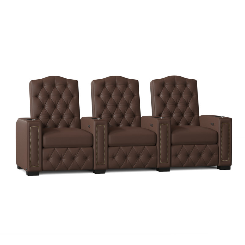 Sièges de cinéma maison de série regal hr (rangée de 3), Pavé de luxe