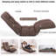 Fauteuil inclinable Cahir avec 14 chaises réglables-964927648
