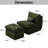 Modern Sofa Chair,Upholstered Accent Chair With Ottoman-684452573