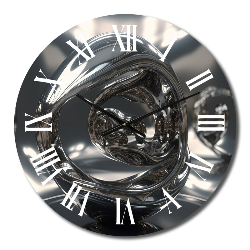 Metal Wall Clock, Small