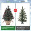 Arbre de Noël artificiel éclairé 24,4 pi