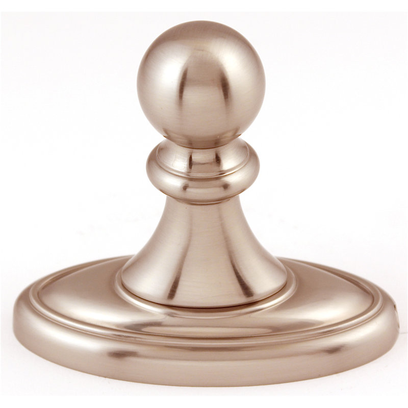 Single Robe Hook, Satin Nickel