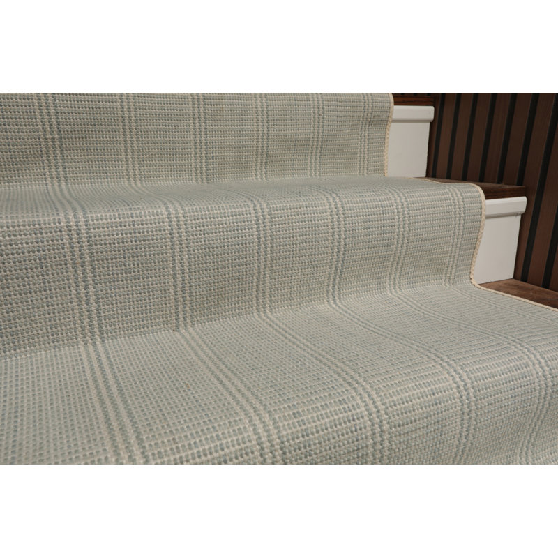 Tapis en laine fait à la main sur mesure, Tapis de couloir 2 pi 7 po x 9 pi