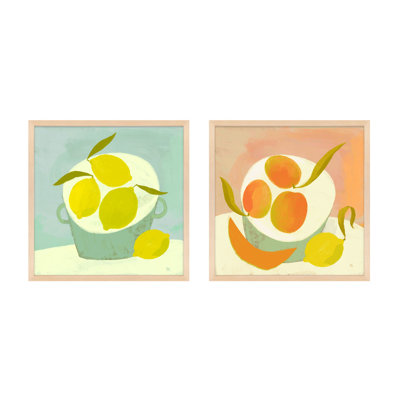 Julina "Summer Bounty" 2-Piece Painting Set