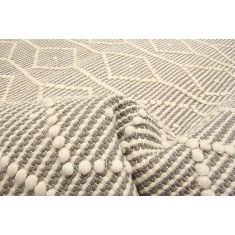 Tapis gris Sienna 5 pi x 7 pi 9 po