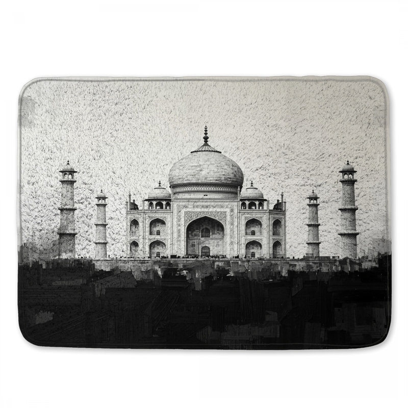 Tapis de bain Taj Mahal, L 34 po x L 21 po