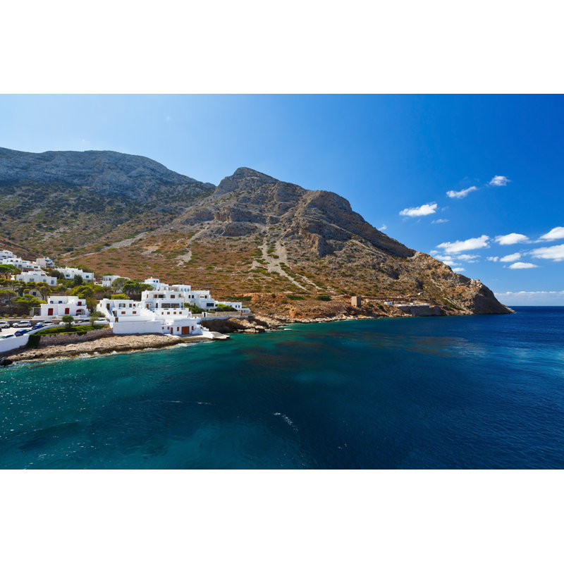 Kamares, Sifnos - Wrapped Canvas Print, 30cm H x 46cm W x 3.8cm D