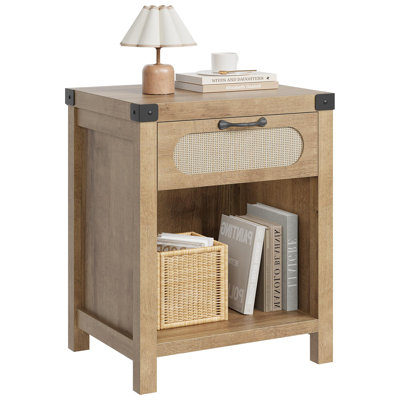 50 cm W Bedside Table