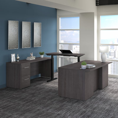 Office 500 Adjustable U-Shaped Executive Desk