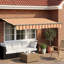 VidaXL Polyester Cover Retractable Patio Awning-130824687-130824688-130824694