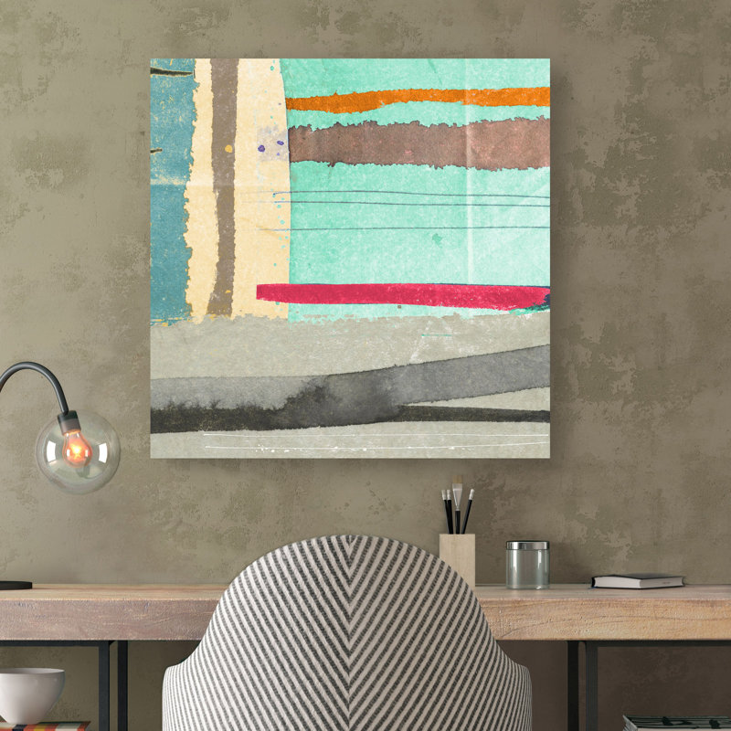 Straight Away II by Viola Bertel - Wrapped Canvas Print, 70cm H x 70cm W x 4cm D