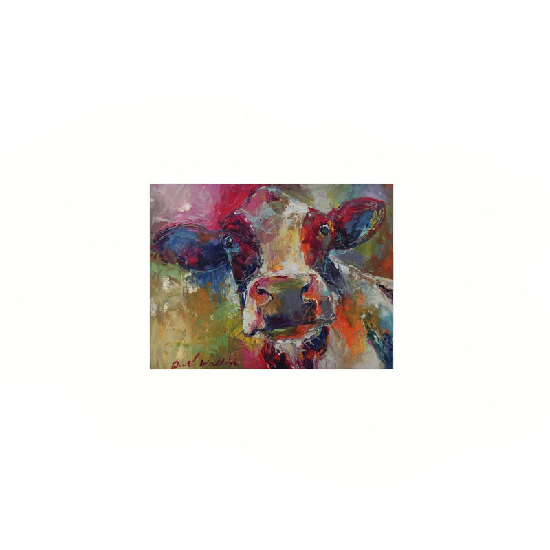 Art contemporain sur toile sans cadre 24 po x 18 po