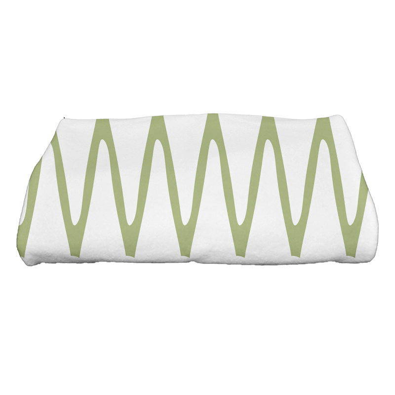 Serviette de bain Malcho, Vert