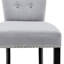 Ockton Upholstered Counter Stool with Solid Wood Frame