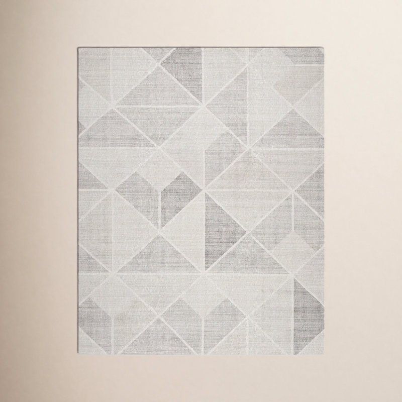 Tapis de couloir lavable à la machine Elloise, Rectangle 8 pi x 10 pi
