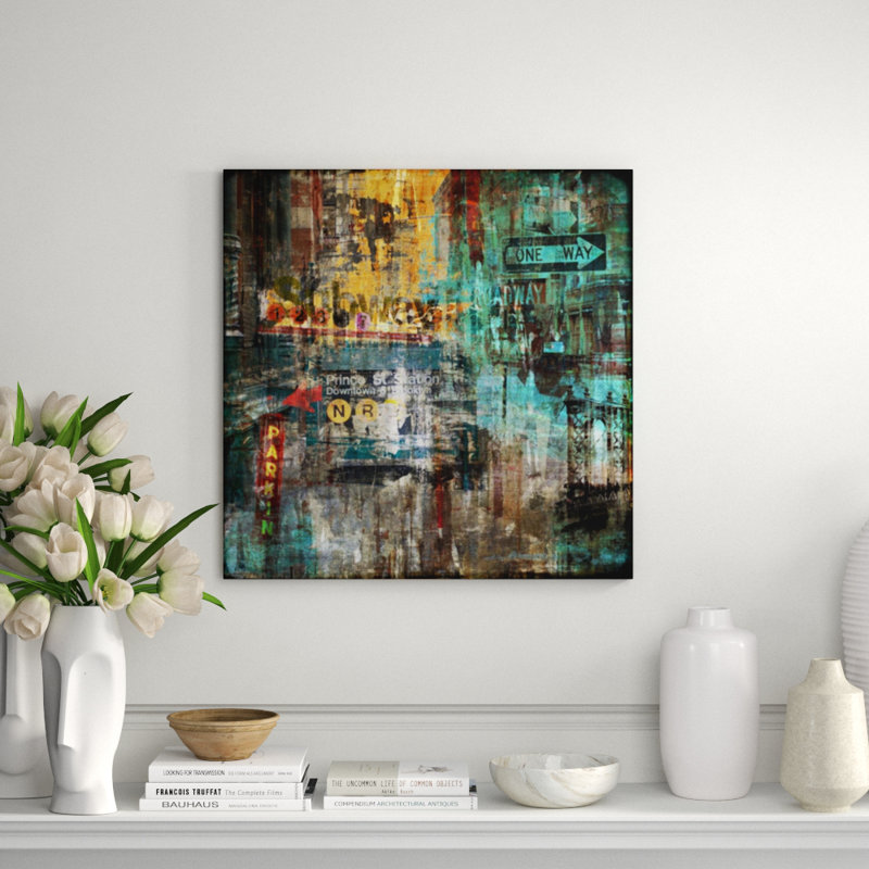 Dream Life II Print by Sofia Fox, Knife Gel, 40" H x 40" W x 1.5" D