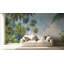 Papier peint mural Plage tropicale Palmier Mer-1450024456-1450024464