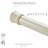 42'' Straight Shower Curtain Rod-21835177