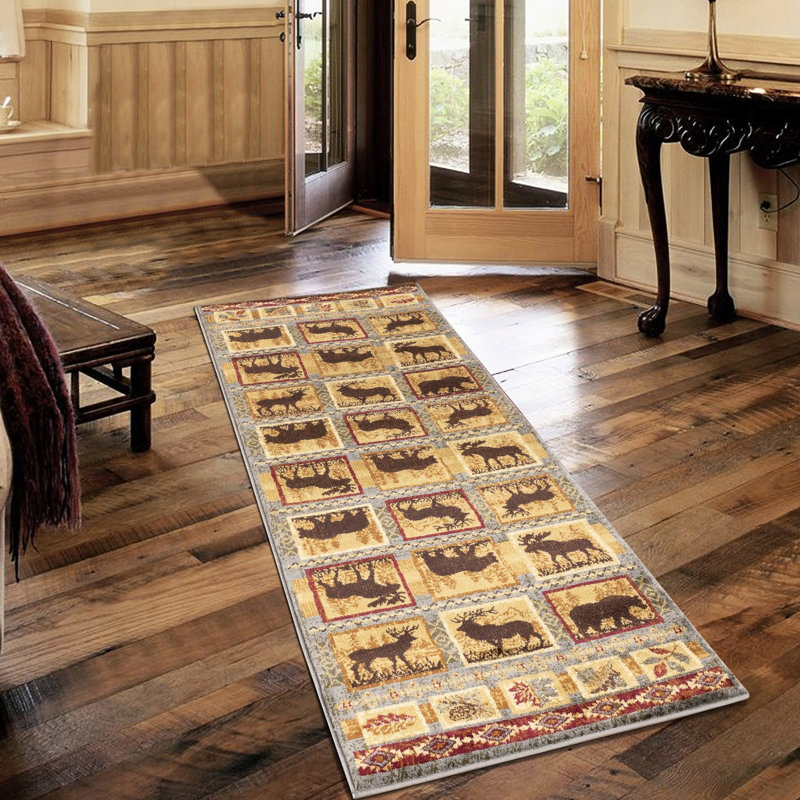 2 pi X 3 tapis bleu avec tapis résistant aux taches et durable pour la décoration intérieure