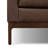 Toscano 89" Genuine Italian Leather Sofa-881258037