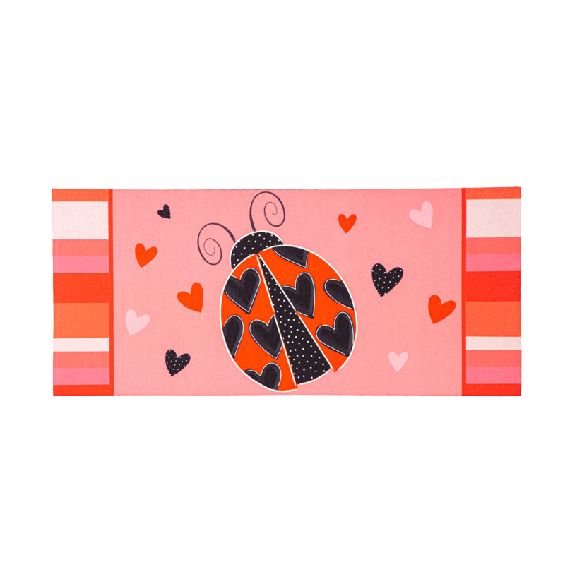 Paillasson Valentines Day Love Bug Sassafras