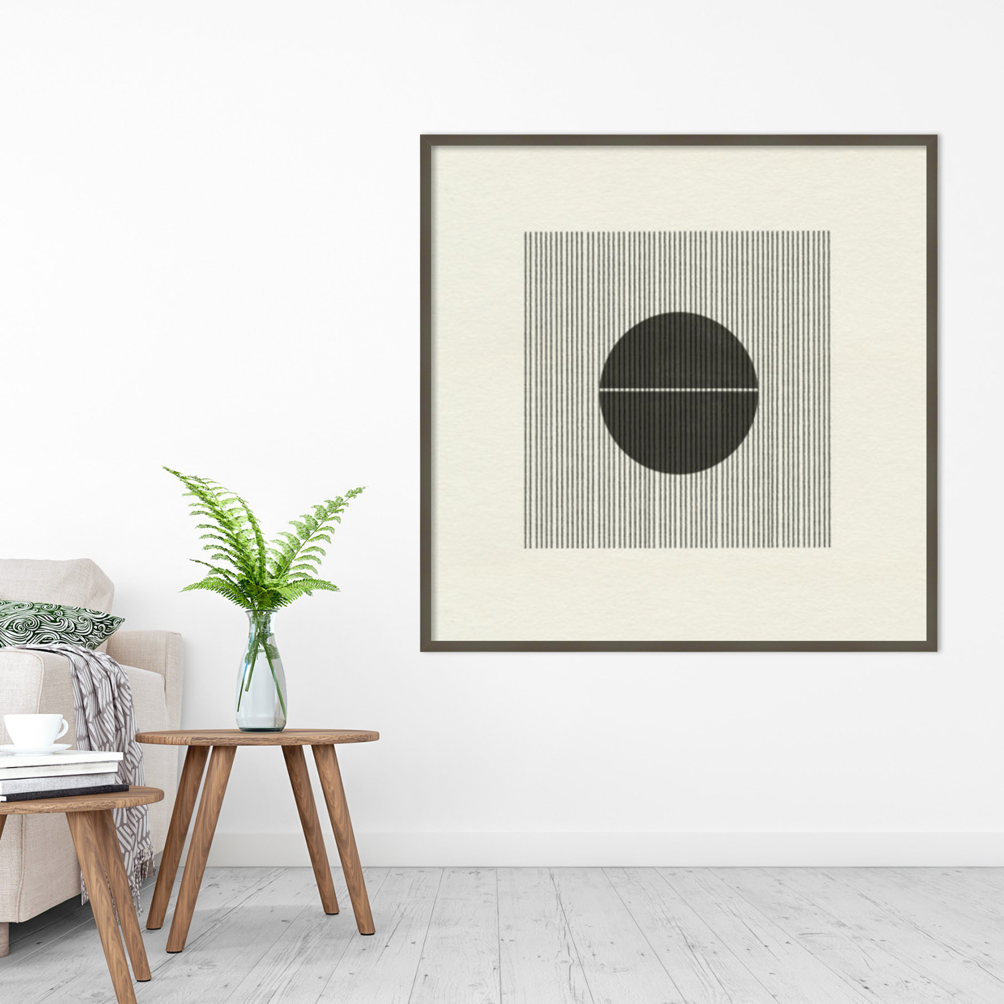 Paper Object No 5 by The Miuus Studio, Gray, 41" H x 41" W x 1" D
