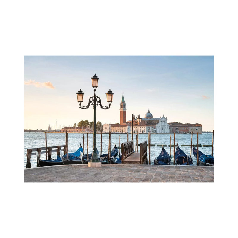" Venice, Italy " by Jan Becke, 12" H x 18" W x 1.5" D