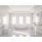 Niantic 66.25'' x 37.25'' Air Solid Surface Bathtub-88695554-88695548